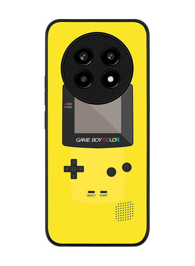 For Realme 13 Pro / 13 Pro+ Case,Slim fit Camera Protection, Shockproof Thin Phone cover  - Gameboy Color - Yellow